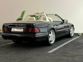 1:18 Mercedes-Benz SL600 V12 (R129) Black - AUTOart - 9