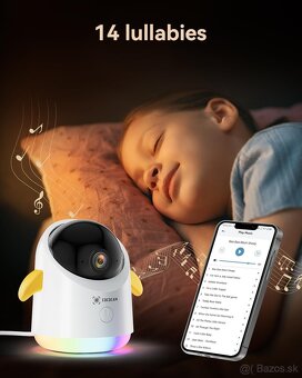 Baby monitor Cococam Baby 2K 1296p 2.4/5G WIFI - 9