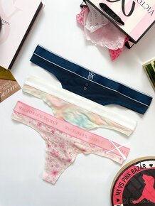 Victoria’s Secret PINK tanga nohavičky M - 9