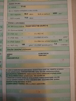 Škoda Octavia 2 RS, 2.0 TFSI, manuál 6q, 169tkm, 2.majiteľ - 9