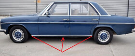 Mercedes W108,110,114,115 - spodné lišty - 9