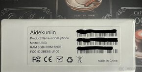 Smartphone Aidekunlin U300 3GB RAM + 32GB ROM - 9