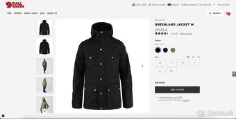 Zánovná bunda Fjallraven Greenland Jacket M - 9