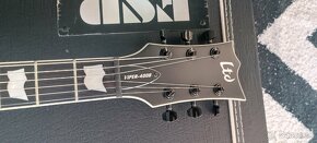 Predám elektrickú gitaru ESP LTD VIPER 400 Baritone Black - 9