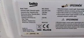 Práčka Indesit BTW A61052, mikrovlnka Beko - 9