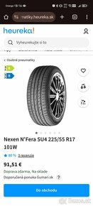 Pneumatiky NEXEN N FERA SU4 225/55 ZR17 - 9