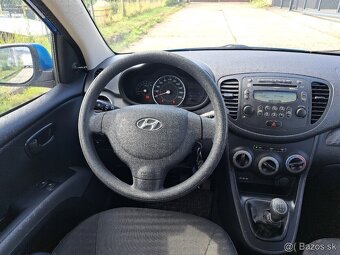 Hyundai i10,  1.2i,   kúpené v SR, naj. 86 tis.km - 9