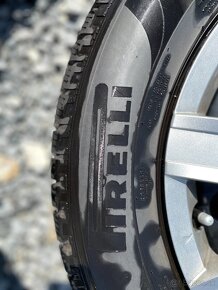 Plechove disky 6.5x17ET38, Pirelli 215/65/17 ZIMA - 9