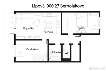 Slnečný 3 izbový byt PREDAJ Bernolákovo - 9