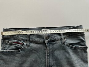 Pánskekvalitné džínsy- skinny Tommy HILFIGER - 32/34 - 9