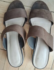 Ruzove sandalky a hnede sandalky 39, Parfois - 9
