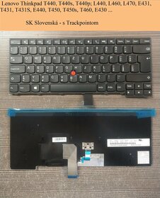 Klavesnice Lenovo T460 T470 - T440 E440 L440 E430 S430 X130E - 9