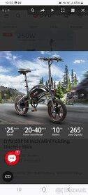 Skladaci ebike DYU D3F - 9