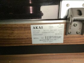 (Rezervované)Akai Gramofón Direct Drive AP-006, ihla nová - 9