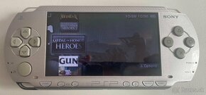 PSP 1000 Silver  + 64gb - 9