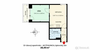 1,5-izbový apartmán - Liptovský Ján - 9