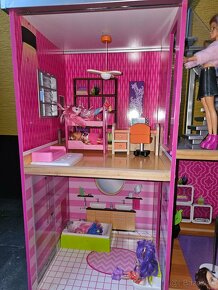 Velky dreveny domcek pre barbie - 9