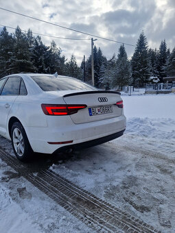 AUDI A4 S4 RS4 B9 spoiler kridlo lipko na hranu kufra - 9