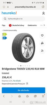 Letné Bridgestone 235/45r18 - 9