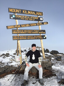 africká soška Babu, eben, Kilimanjaro - 9