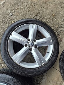 Predám elektróny 5x112r17 originál VW GROUP passat - 9