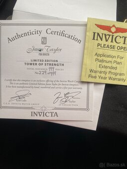 Invicta Jason Tayler 99 - 9