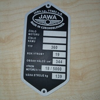 Tachometer Jawa /Cz - 9