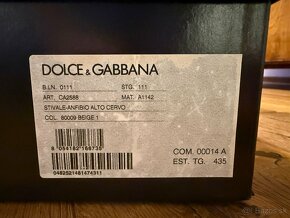 Predám pánske čižmy Dolce & Gabbana - 9