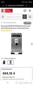 DeLonghi ETAM 29.510 SB automatický kávovar - 9