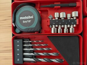 Sada náradie Metabo BS18MD + SC30 nové - 9