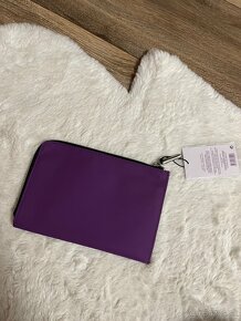 Calvin Klein fialová veľká peňaženka - 9