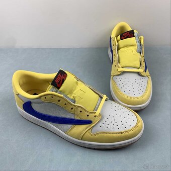 NIKE AIR JORDAN 1 LOW CANARY TS - 9