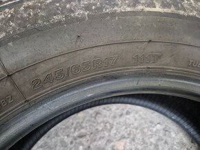 245/65 r17 zimné 4 ks BRIDGESTONE dezén 5,4 - 4,9 mm DOT2019 - 9