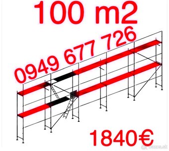 Predám stavebné lešenie certifikovane pozinkované - 9