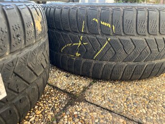 Originálne 19 alu disky na Jaguar so zimnými pneu Pirelli - 9