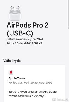 Apple AirPods Pro 2 - ako nové, v záruke - 9