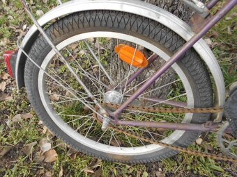 ESKA skladačka, mestský retro bicykel na fotke - 9