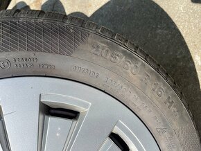 5x112 R16 205/60 R16 4x zimné continental - 9