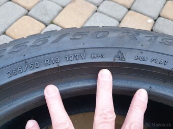 255/50R19 107V RUN FLAT zimné pneumatiky - 9