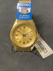 Seiko 5 Gold Automatic - 9