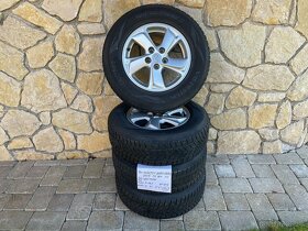 16 palcové Disky Hyundai SUV + pneu 215/70 R16 zimne - 9