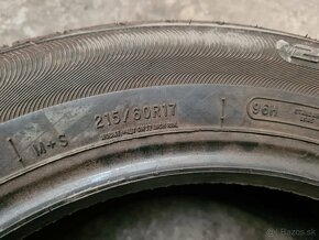 215/60r17 celoročné 4 ks FORTUNE dezén 8-7,4 mm DOT2019 - 9