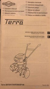 Terra Q675 rotavator - 9