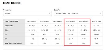 Salomon Shift PRO 90 W AT - veľkosti mondo 25.5 alebo 26.5 - 9