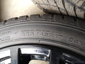 Elektrony 5x112 R17 225/45 R17 Zimné - 9