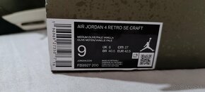 Jordan 4 Retro SE Craft Medium Olive 42,5 - 9