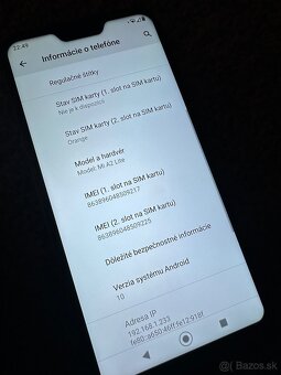 Predám Xiaomi Mi A2 Lite Zlatý 4GB RAM /64GB Dual SIM - 9