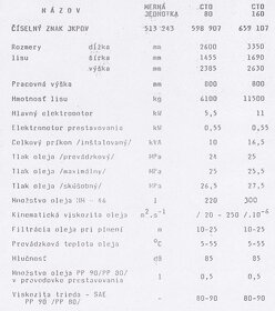 lis ohraňovací CTO 160 - 9