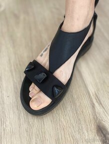 Kožené talianske sandále na platforme 41 (27cm) - 9