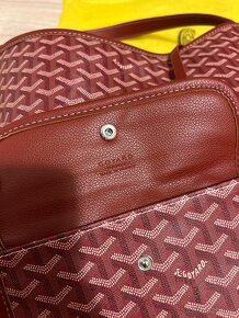 Goyard kabelka Bohéme Hobo - burgundy (GO2) - 9